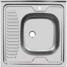 Кухонная мойка Ukinox STD600.600-4C 0R (с сифоном)