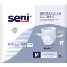 Трусы-подгузники для взрослых Seni Pants Classic M (10 шт)