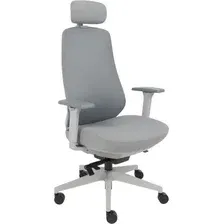 Кресло офисное AksHome Fenix (серая сетка/серый полиамид)