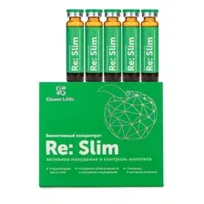 Алтайский Биоактивный концентрат RE:Slim – Активное похудение и контроль аппетита, 10 флаконов, МТ