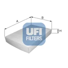Фильтр, воздух во внутренном пространстве UFI 53.111.00