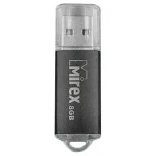 USB Flash MIREX Unit Black 8GB (13600-FMUUND08)