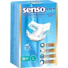 Подгузники для взрослых Senso Med Standart Plus L (10шт)