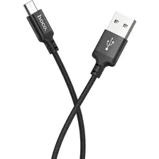 Кабель Hoco X14 Times speed USB Type-A - MicroUSB (2 м, черный)