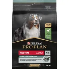 Корм Pro Plan Medium Adult Sensitive Digestion (Ягненок) для собак 3 кг
