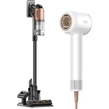 Пылесос Dreame Cordless Vacuum Cleaner Z20 VZV16A  Фен Dreame hairdryer Glory White AHD6A-WH (евровилка)