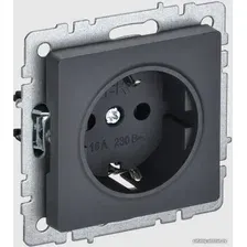 Розетка IEK Brite РС11-1-0-БрГ