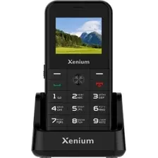 Кнопочный телефон Xenium X718 (черный)