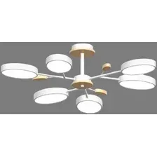Люстра LED4U L3220-830 WH