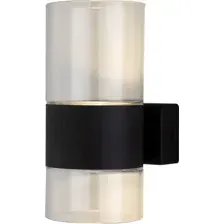 Бра Евросвет 40021/1 LED (черный/прозрачный)