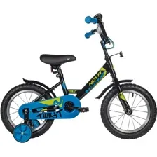 Велосипед Novatrack Twist 14, 173507 141TWIST.BK5, черный