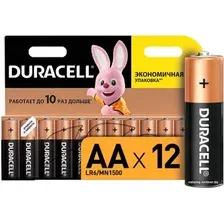Батарейка DURACELL AA 12 шт. LR6/MN1500
