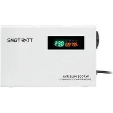 Стабилизатор напряжения SMARTWATT AVR SLIM 500RW
