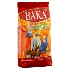 ВАКА ВК Корм для мелких и средних попугаев 500 г