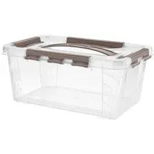 Ящик для хранения Econova Grand Box, 433200114, коричневый, 4.2 л