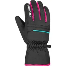 Горнолыжные перчатки Reusch Alan Junior 6361115-7003 (р-р 6, Blck/Blck/Pink Glo)