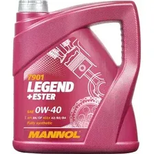Моторное масло Mannol Legend+Ester 0W40 SM/CF / MN7901-4 (4л)