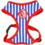 Шлейка Puppia Sport PATA-HA1735-RB-L (красный/голубой)