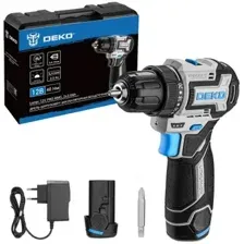 Дрель-шуруповерт Deko Loner 12V Pro 085-1011