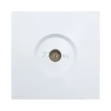 Розетка телевизионная оконечная LEZARD Zima белый (704-0288-130)