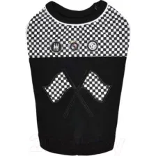 Футболка для животных Puppia Ralli / PAUA-TS1810-BK-M (M, черный)