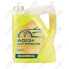 MANNOL 4014 Antifreeze AG13+ -40 Yellow 5л Жёлтый