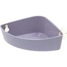 Berossi Полка для ванной Krita угловая АС 64675000 (серая мистерия)