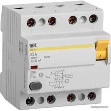 Устройство защитного отключения IEK ВД1-63 4P 32А 30mA MDV10-4-032-030