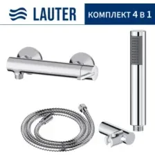 Смеситель Lauter Velvet 21СК9696С с лейкой Relexa Lily 21S10048