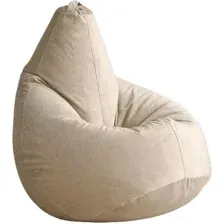 Кресло-мешок Kreslomeshki Груша L GV-110x80-L (латте)