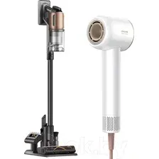 Пылесос Dreame Cordless Vacuum Cleaner Z20 VZV16A + Фен Dreame hairdryer Glory White AHD6A-WH (евровилка)
