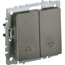 Выключатель для жалюзи IEK Brite BR-V15-0-10-K45