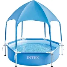 Каркасный бассейн Intex Metal Frame Canopy / 28209 (183x38)