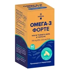 Доппельгерц Актив Омега-3 Форте БАД капс.1903мг №60