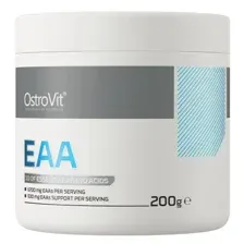 Аминокислотный комплекс EAA, OstroVit, КЛУБНИКА СО СЛИВКАМИ, 200 г