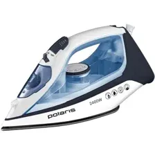 Утюг Polaris PIR 2483K 3m (белый/голубой)