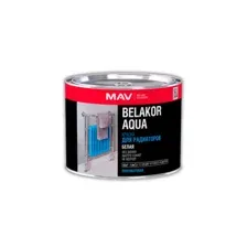 Краска Для радиаторов  BELAKOR AQUA белая ПОЛУМАТОВАЯ 0,5л (0,5кг)