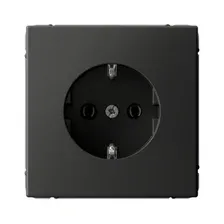 Розетка Systeme Electric ArtGallery GAL001443S (базальт)