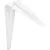 Полкодержатель AKS мет. 150*125 белый
