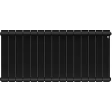 Биметаллический радиатор Royal Thermo Infinity 500 Noir Sable (15 секций)