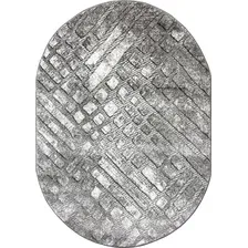 Ковер для жилой комнаты Safyun Diana NP403-GREY-OVAL (2x3)