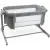 Приставная детская кроватка Chicco Next2Me Magic Evo (dark grey)