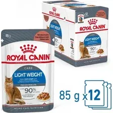 Консервированный корм для кошек Royal Canin Light Weight Care in Gravy кусочки в соусе 28x85 г