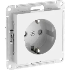 Розетка Systeme (Schneider) Electric AtlasDesign ATN000145S (белый)