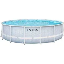 Каркасный бассейн Intex Prism Frame Chevron 26746 (488х122)