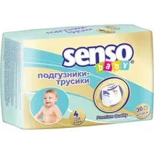 Трусики-подгузники Senso Baby Maxi 4 (30 шт)