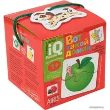 Мозаика/пазл Айрис-Пресс Для самых маленьких. 1+ Вот такой домик 27356