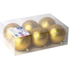 Елочная игрушка Золотая сказка золотой 590890 6 шт