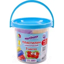 Пластилин Юнландия 105860 (5цв)