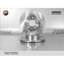 Тормозной диск FENOX TB219350 вентилируемый , передняя ось